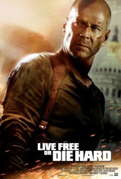 poster Die Hard 4:  Live Free or Die Hard