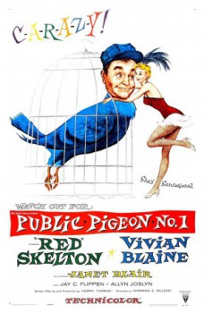 poster Red Skelton - Public Pigeon No. 1