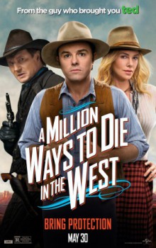 poster Million Ways to Die in the West, A