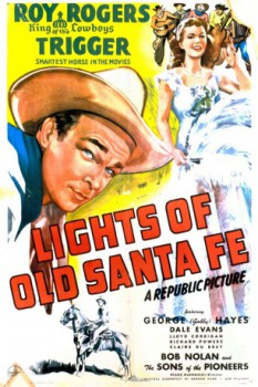 poster Lights of Old Santa Fe