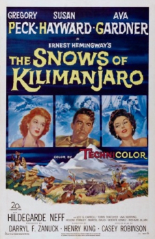 poster The Snows of Kilimanjaro