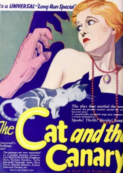 poster The Cat and the Canary